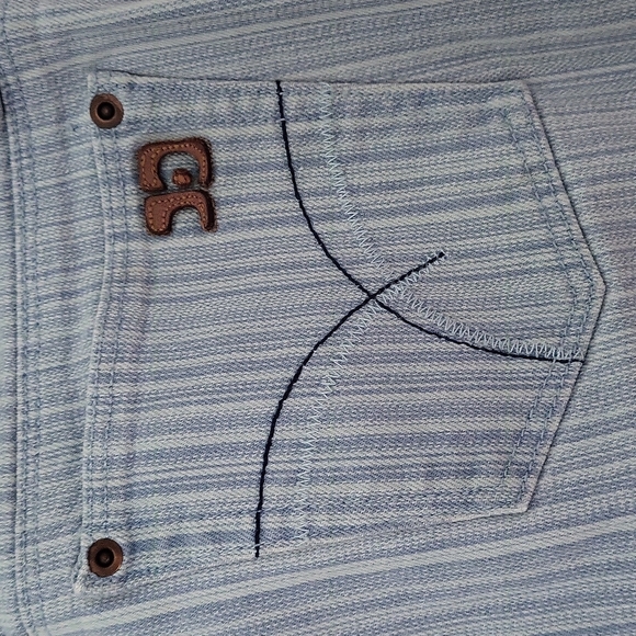 Light Blue Pinstripe Joe Jeans from the 2000s - Picture 5 of 7